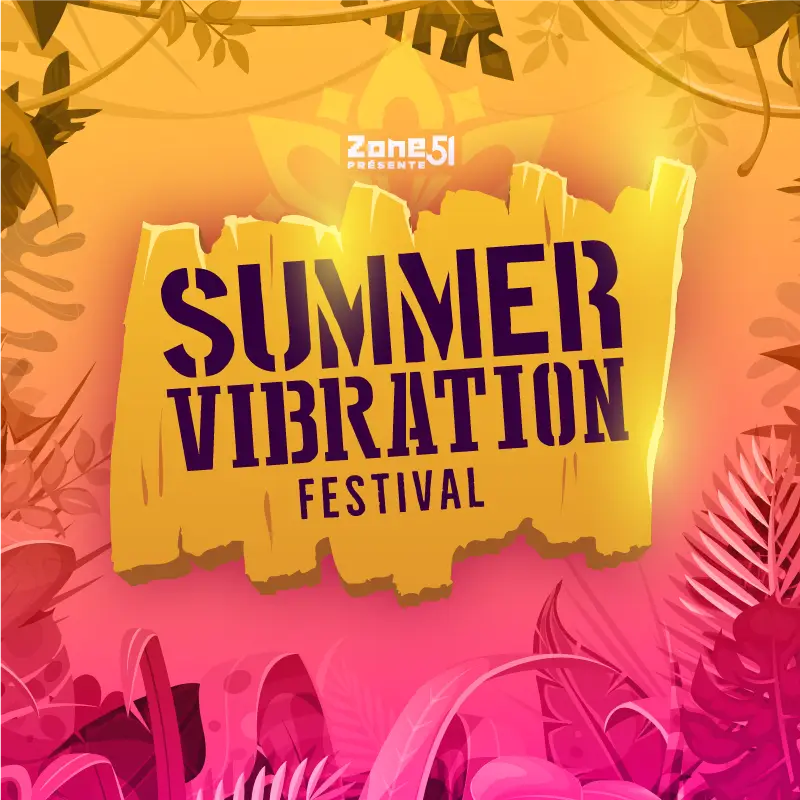Visuel Summer Vibration Festival 2023
